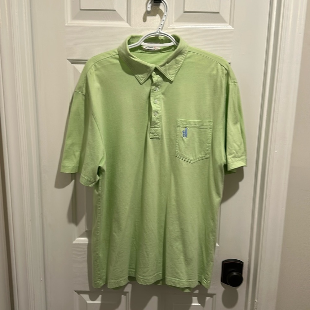 Mens L Johnnie-o polo shirt